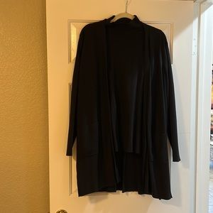 Chicos sleeveless tank top, cardigan set.